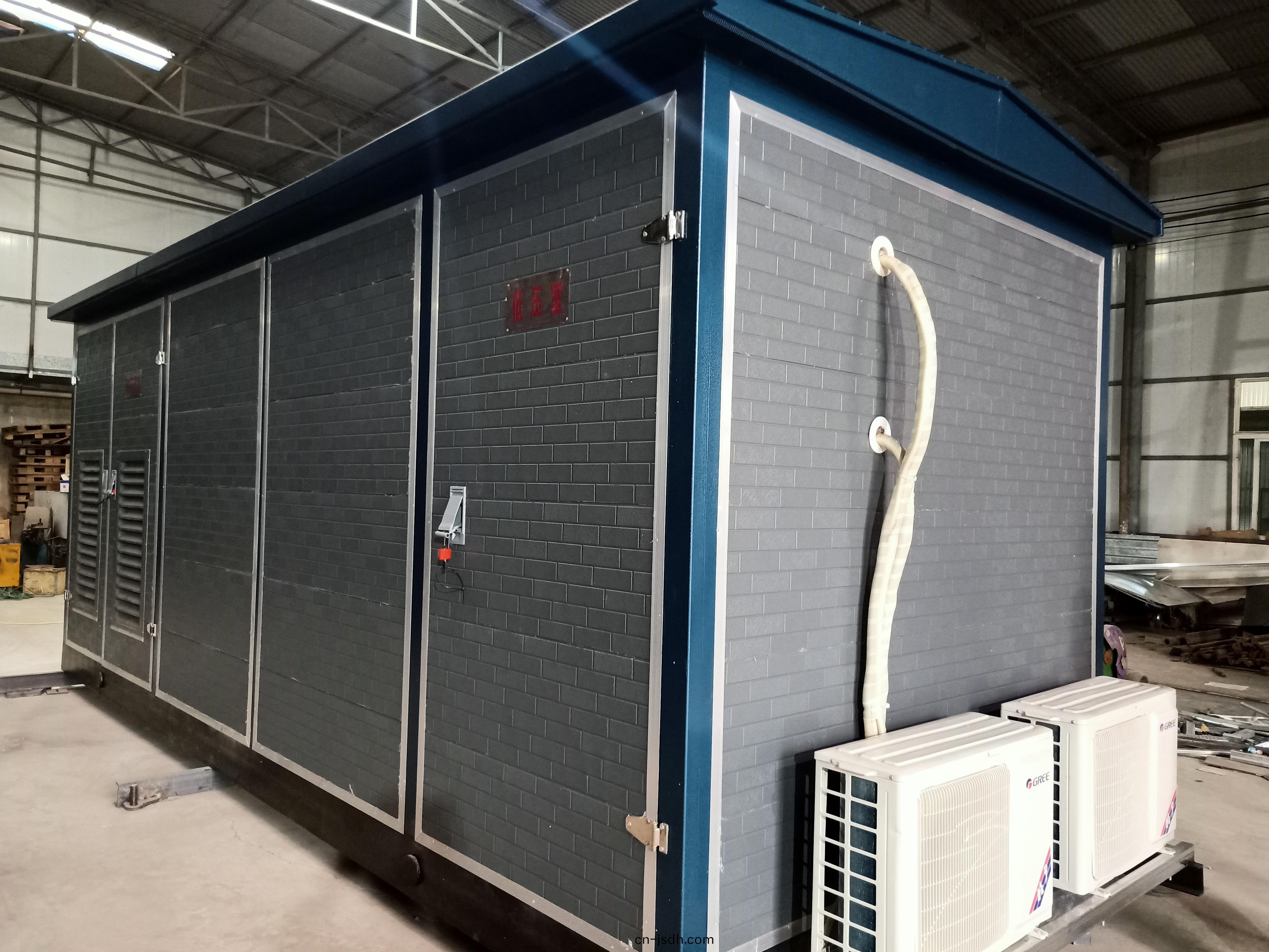 箱變已組裝好，可以交貨了