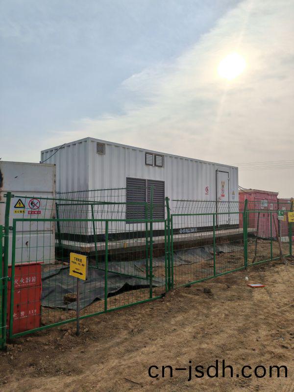 箱變使(shi)用現場(chang)