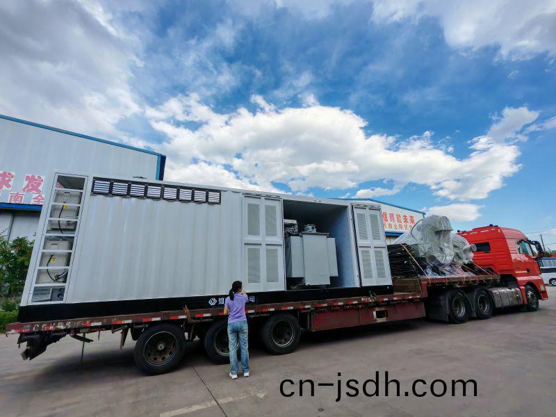 3150kva箱(xiang)變(bian)配(pei)2檯1200kw/660v正壓防爆(bao)電機(ji)髮貨新(xin)疆(jiang)